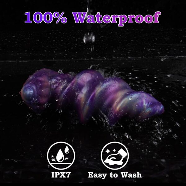 Wearable Silicone Butt Plug, Anal Plug Soft & Flexible with T-Base