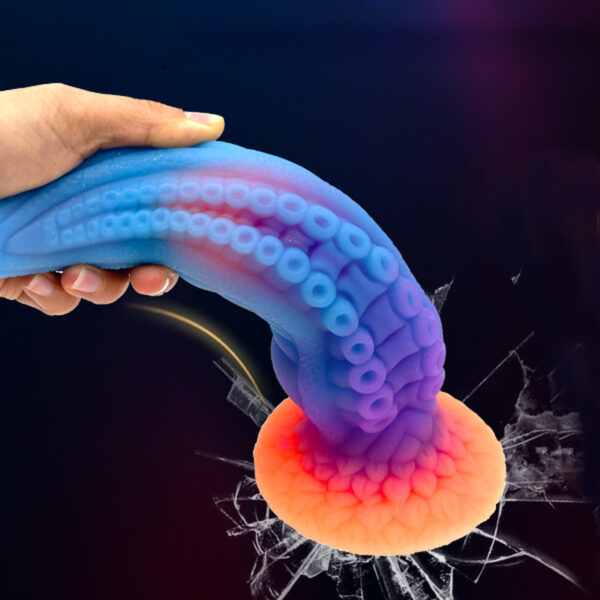 9.44 inch Octopus Tentacle Dildo with Suction Cup, Fantasy Anal Dildo
