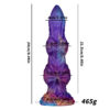 9.44 inch Fantasy Knot Dildo with Suction Cup, Monster Thick Anal Dildo
