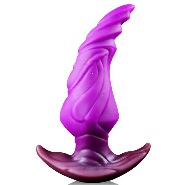 Large Wearable Butt Plug with T-Base, Soft Silicone Anal Plug