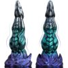 8.7 inch Fantasy Alien Dildo with Suction Cup, Soft Silicone Monster Dildo