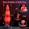 Large Wearable Butt Plug, 8.07inch Fantasy Tentacle Anal Plug