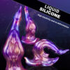 主4 9.25 inch Fantasy Curved G-Spot Dildo