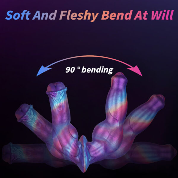 13.77 inch Fantasy Double Ended Dildo, Monster Knot Double Dildo