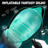 9 inch Fantasy Inflatable Anal Toy, Monster Silicone Expanding Anal Plug & Dildo