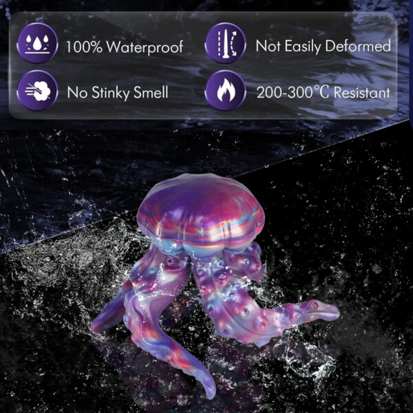 Fantasy Octopus Tentacle Anal Toy, Soft Silicone Anal Plug & Butt Plug