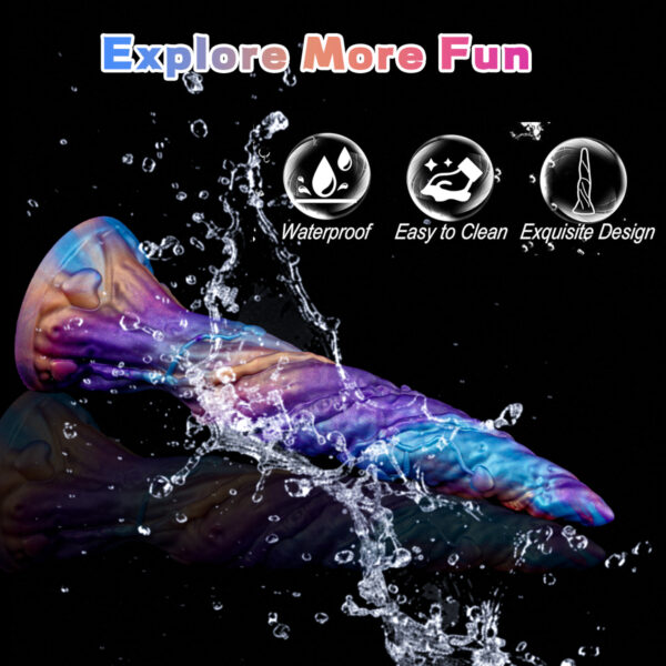 10.43 inch Long Thin Dildo with Suction Cup, Fantasy Vine Anal Sex Toy