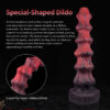 10.03 inch Monster Dildo with Suction Cup, Fantasy Couples Sex Toys for Men Women