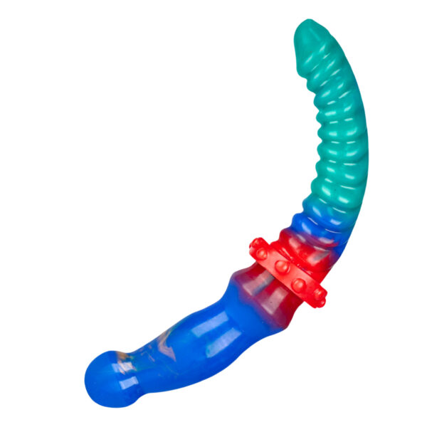 Double-Ended Dildo, Soft Silicone Double Dildo, Double Sided Dildo