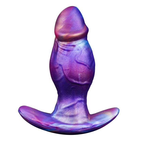 6.8 inch Inflatable Butt Plug Anal Plug, Large Buttplug Anal Trainer Stretcher, Wearable Inflatable Anal Dildo with T-Base