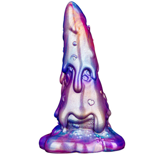 6.29in Thick Silicone Fantasy Dildo for Vaginal & Anal Play