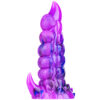 Thrusting Vibrating Dildo, Soft Silicone Fantasy Anal Dildo with Suction Cup