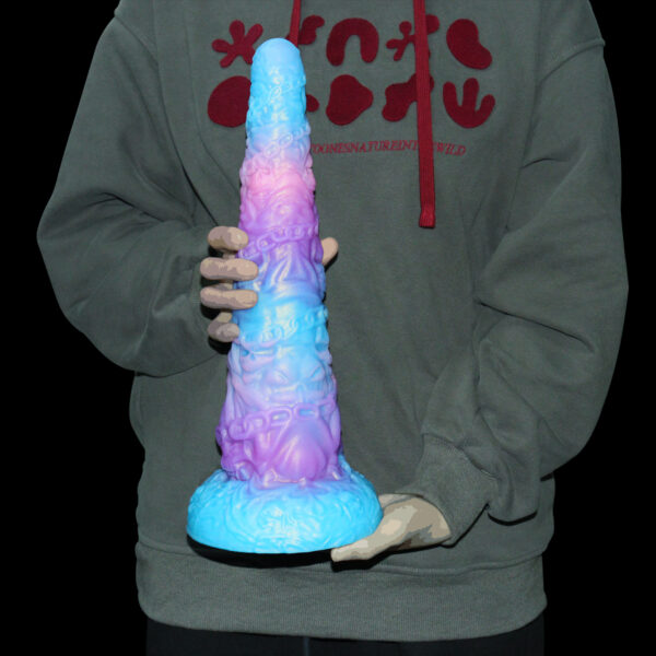 15.43 inch Huge Fantasy Alien Dildo, Giant Monster Dildo with Suction Cup