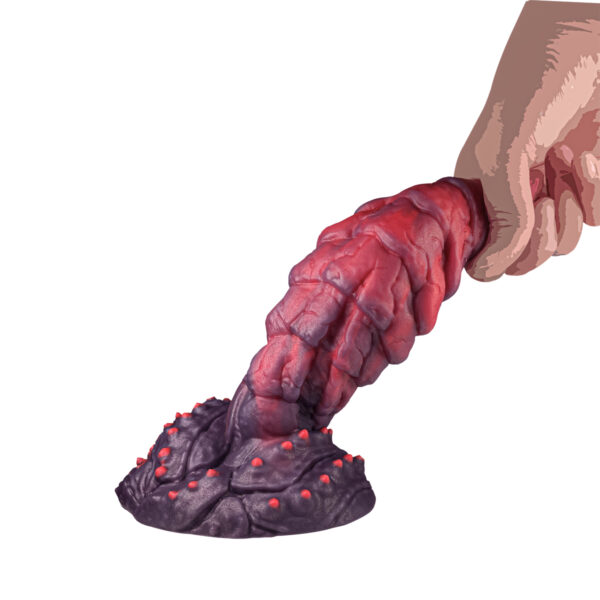 8.26 inch Fantasy Alien Dildo, Silicone Thick Monster Dildo