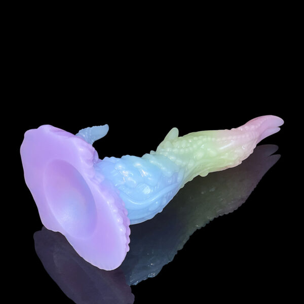 8.46 inch Fantasy Animal Dildo with Suction Cup, Soft Silicone Dildo