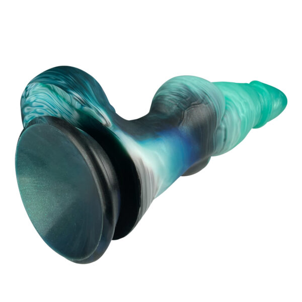 9 inch Fantasy Inflatable Anal Toy, Monster Silicone Expanding Anal Plug & Dildo