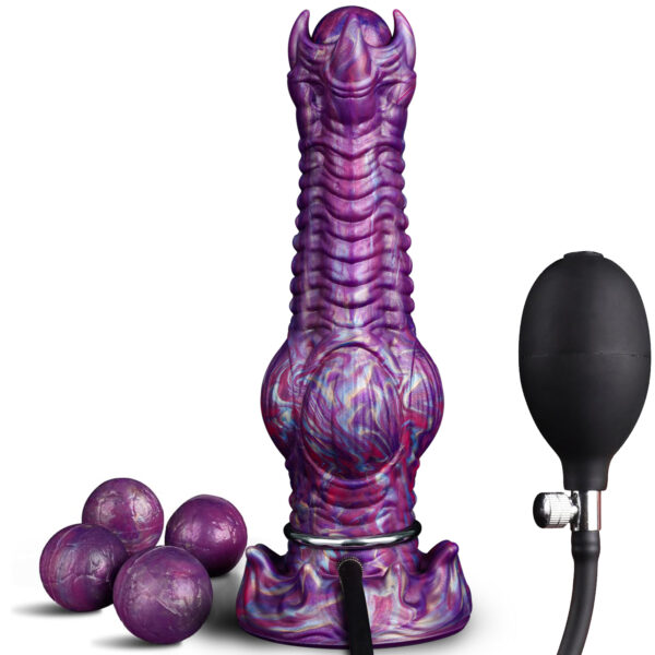 9.84 inch Fantasy Big-Knot Ovipositor Dildo