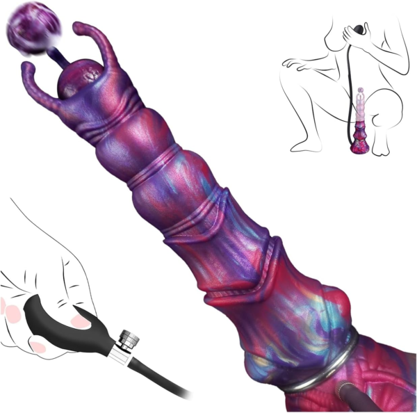 Fantasy Ovipositor Dildo, Big Monster Dildo Dog Knot Dildo, Anal Toys for Men Gay