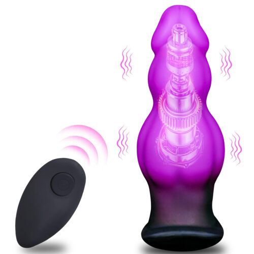 Large Vibrating Butt Plug Prostate Massager Anal Vibrator, Large Anal Plug Huge Buttplug